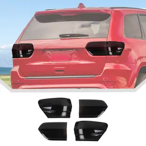 for Jeep Grand Cherokee WK2 Taillight Rear Fog Light Lamp Cover Trim - 2014-2020 ABS Material High-Quality Finish Easy Installation
