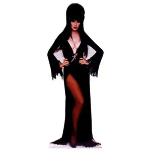 212 MAIN Elvira Life-Size Corrugated Cardboard Cutout, 72 in Wall-Mountable Home Decor Supply, Home Goods Party Decoration