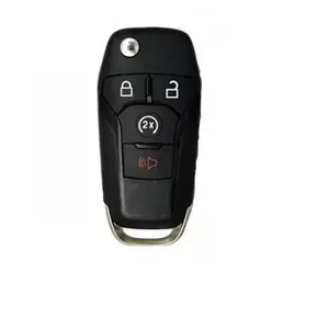 4 Buttons Remote Flip Key Compatible with Ford F150, F250, F-350 Super Duty, F-450, F-550 2015 - 2025 FCC ID: N5F-A08TDA C: 3248A-A08TDA Replaces PN: 164-R8134, 5923694