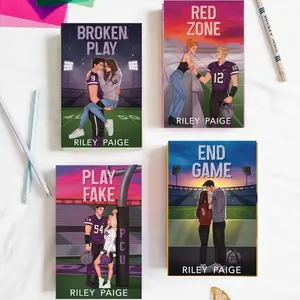 PCU Storm Complete 4-Book Paperback Set – Hockey Romance Novel Series, College Sports Romance Books