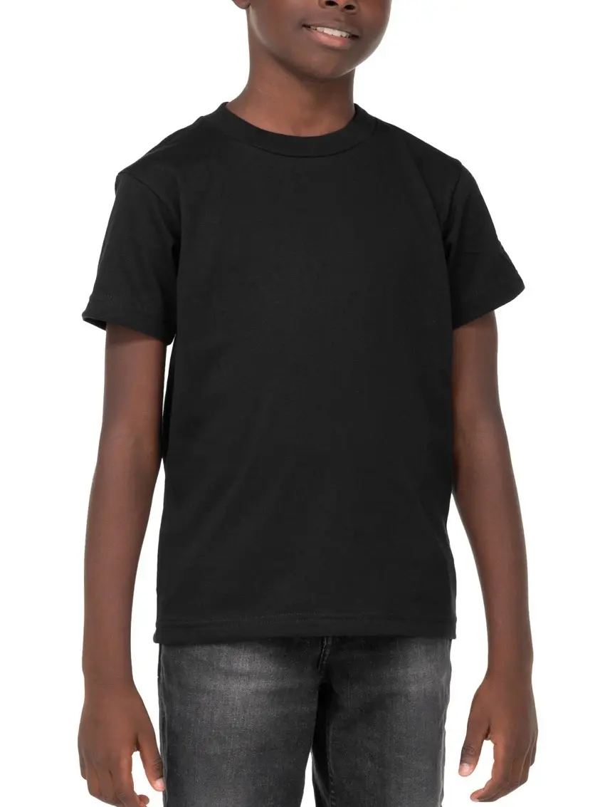 Pro Club Youth Fit Cotton T-Shirt - Plain, Basic, Solid Colors, All Seasons Menswear Top