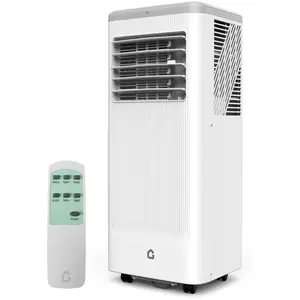 10 000 BTUs Portable Air Conditioners with Heater  3 in 1 Cooling AC Portable Air Conditioner for Room with Sleep Mode  Ventless Floor Air Conditioner  3 Speeds Fan & Dehumidifier Inverter Aircon