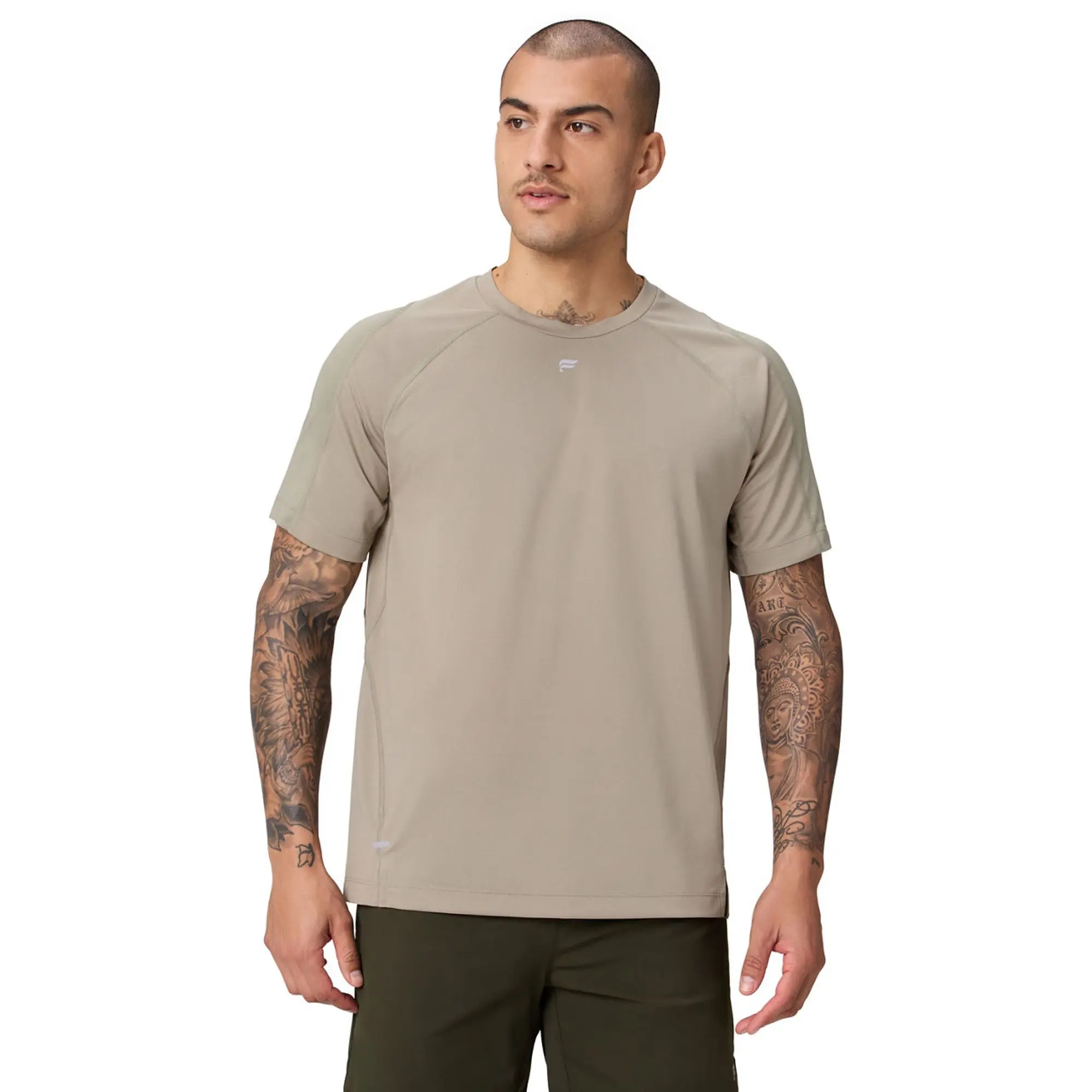 Fabletics Men's Reflective Stretch Mesh Sweat Top, The O2 Tee Fabletics Men's Reflective Stretch Mesh Sweat Top, The O2 Tee