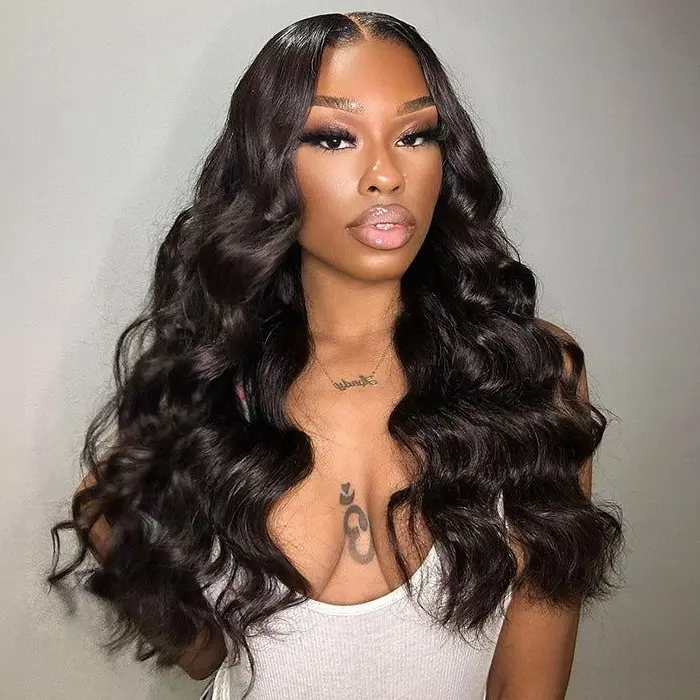 [Clearance Sale] BGMgirl Ocean Wave Pre Bleached  6*4 Wear Go Glueless 180% Density Pre Plucked Pre Cut HD Lace Closure Human Hair Wig e Cut HD Lace Closure Human Hair Wig #mothersdaygift #SummerVibes summerwins