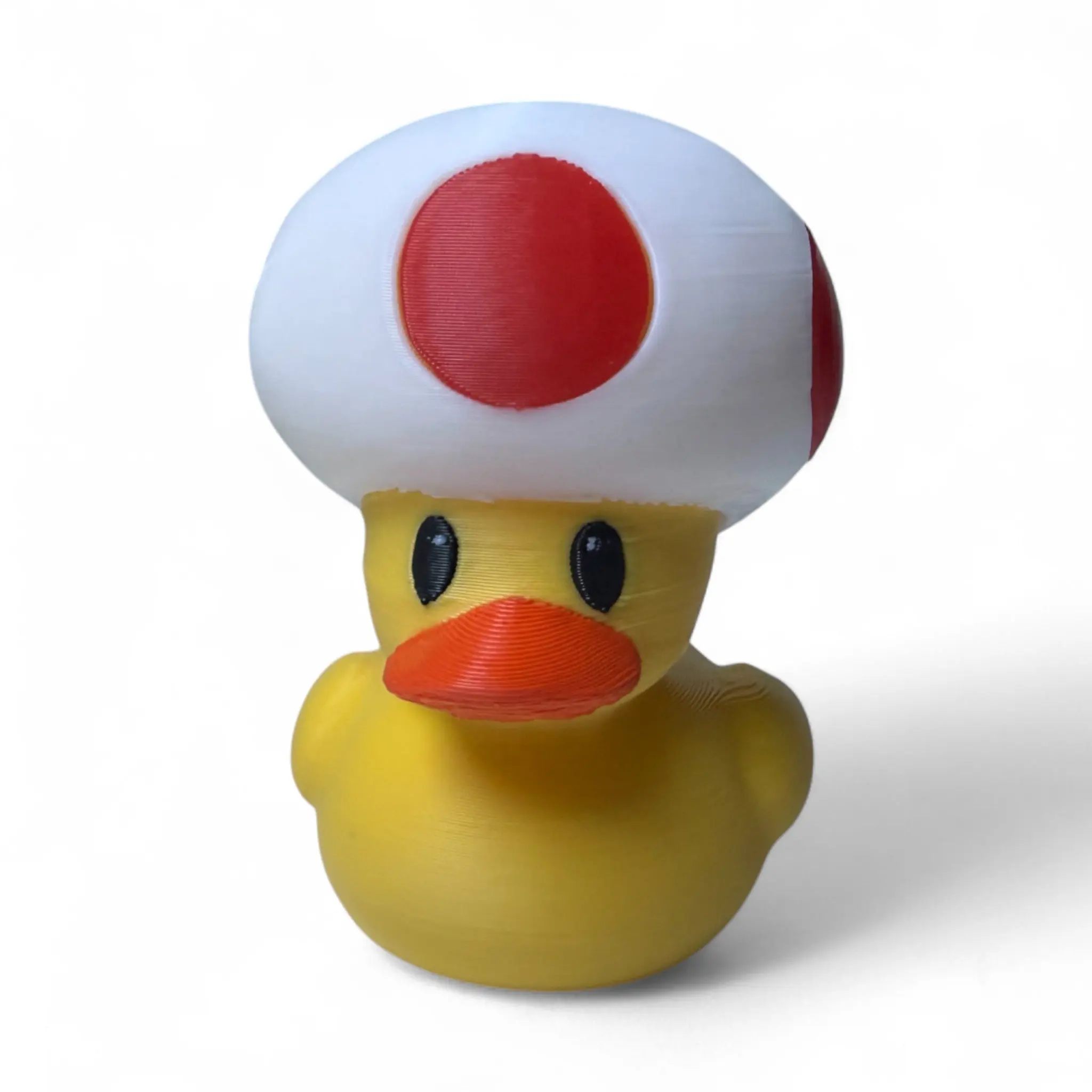 Mushroom Duck – Whimsical Red Cap Duck for Collectors & Off Road Lovers