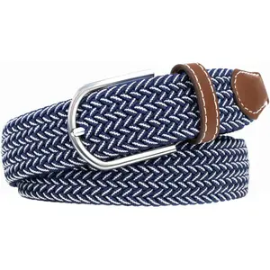Multicolored Stretch Woven Golf Belt Perfect for Golf, Casual and Sports Attire Elastic Braided Belt for Men and Women
