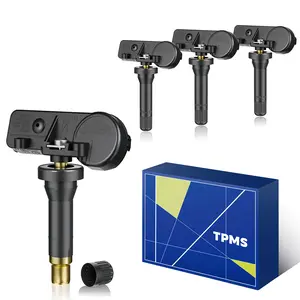 TPMS Sensor GM, 4-Pack Tire Pressure Monitoring System Sensor Replacement for GM Chevy GMC Cadillac Buick, 315MHz OE Replaces for 13586335 13581558 13598771 13598772