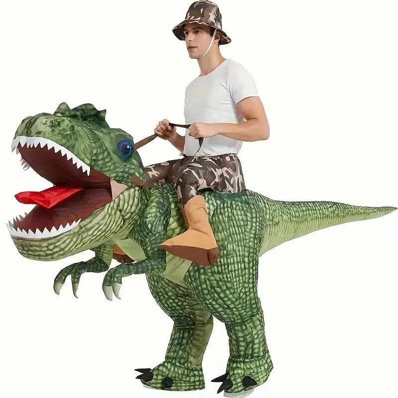 Spotted Riding Tyrannosaurus Rex