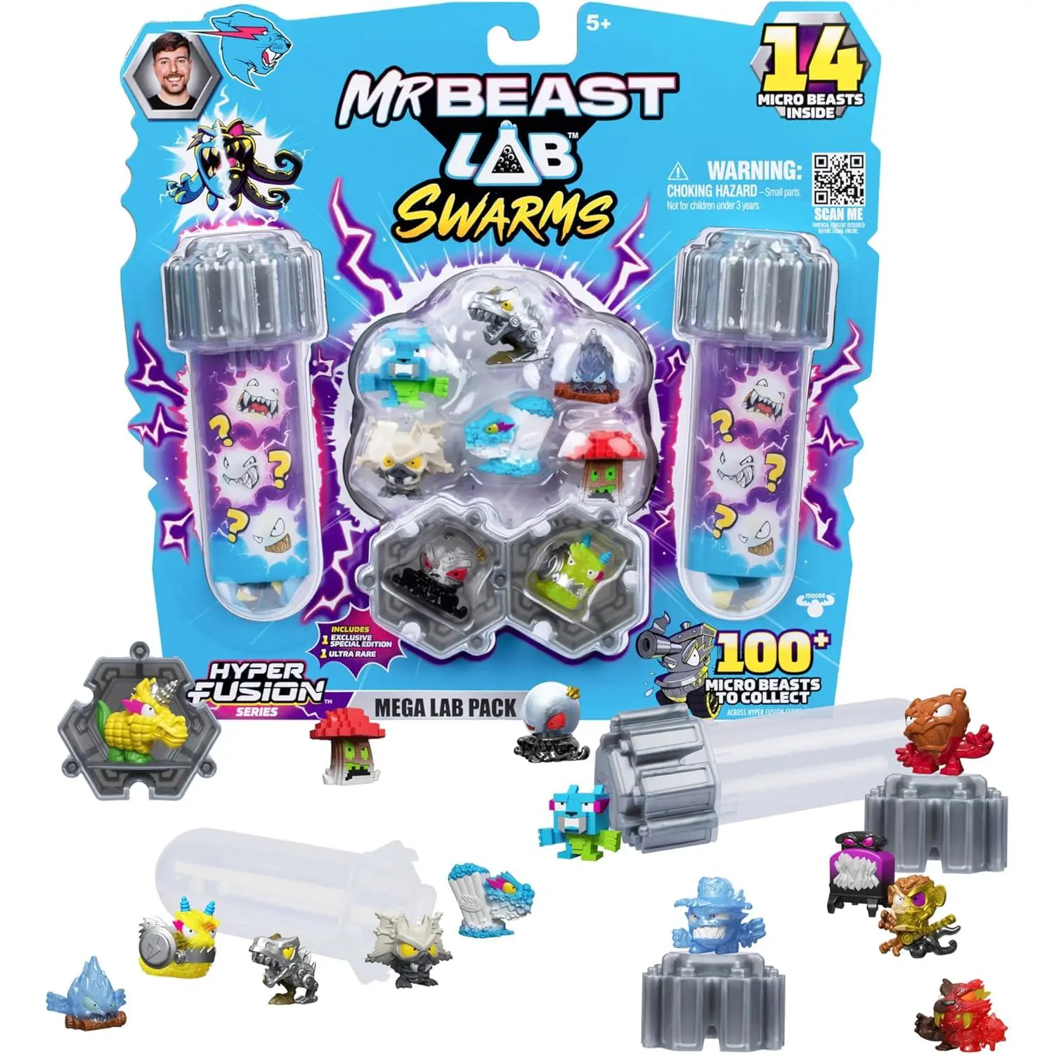 MRBEAST LAB Swarms Series 3, Hyper Fusion Series, 6 Pack - Lab