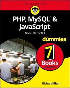 USED-Php, Mysql, & JavaScript All-In-One for Dummies by Blum, Richard (Paperback)