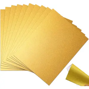 10 Sheets  Glitter Cardstock 250GSM/92lb No Shedding Sparkle Paper for DIY Crafts, Invitations & Cricut  | Printer-Friendly A4 Size (7.87x11.8) for Scrapbooking &  Boxes