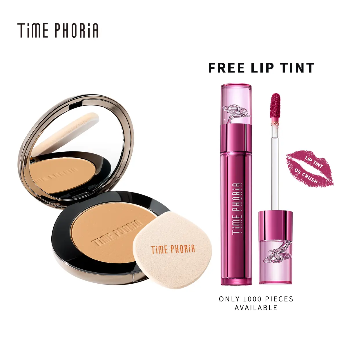 [TIMEPHORIA NEW LAUNCH !] Timeless Optima Cover Blur Skin Perfection Powder Foundation - New Launch Two Way Cake Makeup,back to school