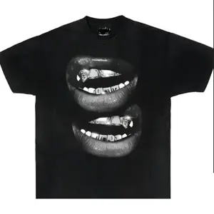 Big Lips T Shirt, Streetwear Y2K T Shirt, Lip Graphic Tee, Cotton T-shirt