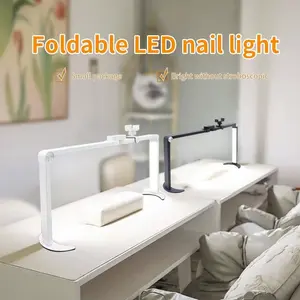 Half-Moon Foldable LED Beauty Light Adjustable Eye Protection Nail Eyelash Tattoo Embroidery Lighting, Indoor Lighting, Model Xinghao