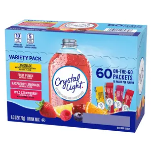Crystal Light Variety Pack Drink Mix Packets 60 pk.