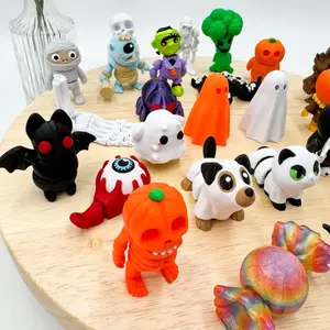 Halloween Mini Pocket Friends Figurines Collect Them All - Collectible Figurines
