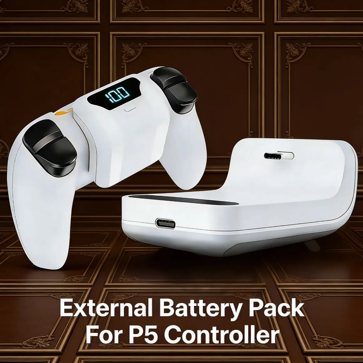 Rechargeable Battery Pack for Ps5 Controller, Playstation 5 Handle Rechargeable Battery Clip, Ps5 Host Accessories, Console Controller Accessories, Game Console Accessories