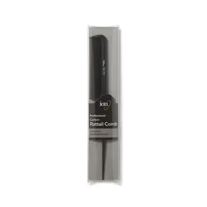Ion Rattail Carbon Comb Black