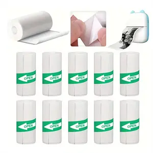 Mini Printer Thermal Stickers, Paper, Self-Adhesive 57*25mm, Suitable for Portable Inkless Mini Printers, Photos, Notes, Learning, DIY