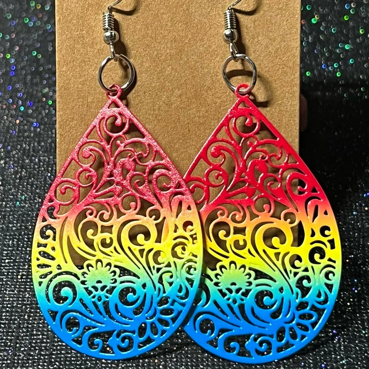 Rainbow earrings Rainbow earrings