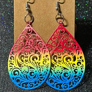 Rainbow earrings Rainbow earrings