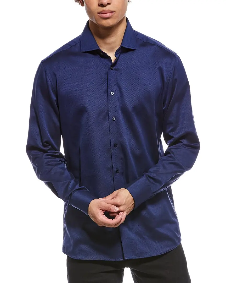 Eterna Slim Fit Dobby Shirt Eterna Slim Fit Dobby Shirt