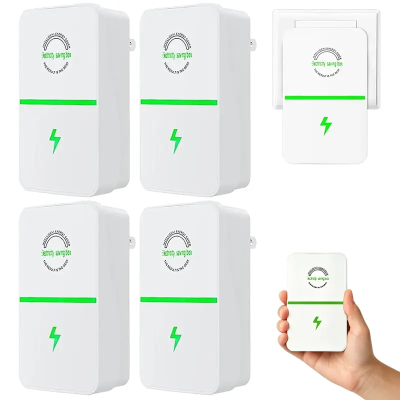 Home Improvement Universal Power Outlets Sockets Set - 2-Piece/4-Piece Energy-Saving Indoor Use Electrical Accessory with 2026 Updated Design, Wide Voltage