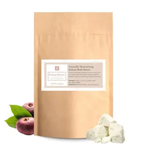 HALALEVERYDAY Kokum Butter 1LB Refined Cosmetic Grade Body Butter Base DIY Lotion Cream Soap Making Personal Care Ingredient Resealable Pack