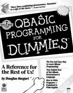 USED-QBasic Programming for Dummies by Douglas Hergert (Paperback)