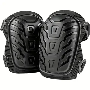 1 Pair of Heavy-Duty, Premium Knee Pads - Ultra-Protective, Anti-Skid, Wear-Resistant, Waterproof, Hook and Loop Closure for Home Repair, Decoration, Labor Work, and Outdoor Activities