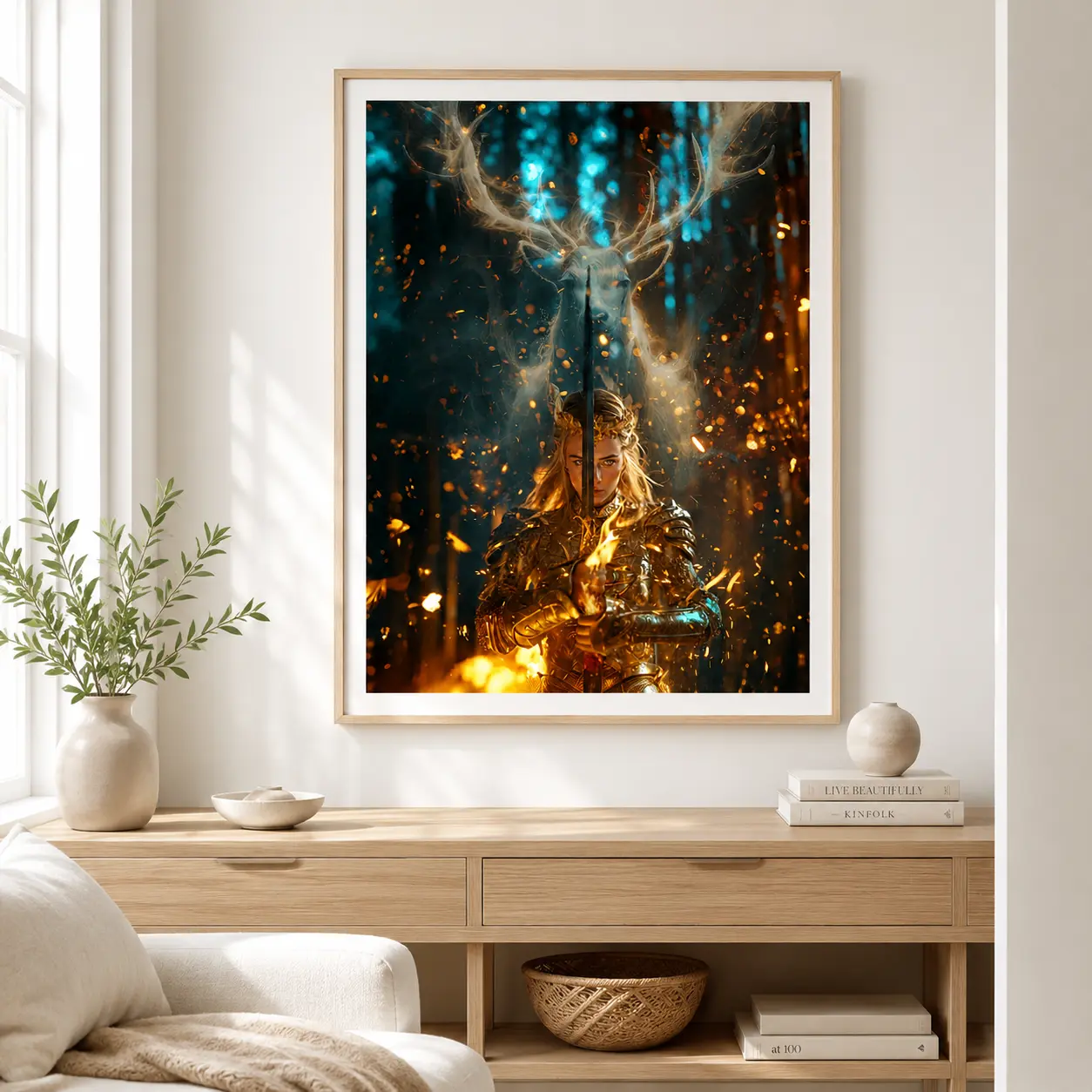 AeIin GaIIathynius Heir Of Fire Poster, Queen Of Shadows Poster Decor, Sjmaas Throne Of Glass Series Decor For Studio, Home, Room, Office