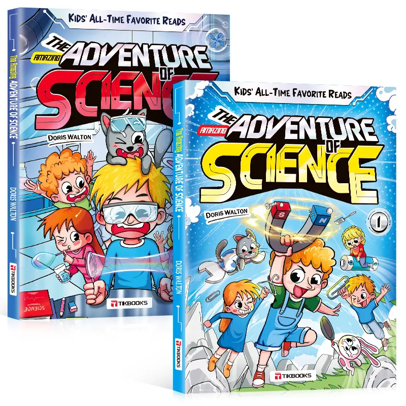 【TIKBOOKS】Science in Comics: Fun & Engaging Introduction for Kids - Learn Smart, Lead Tomorrow