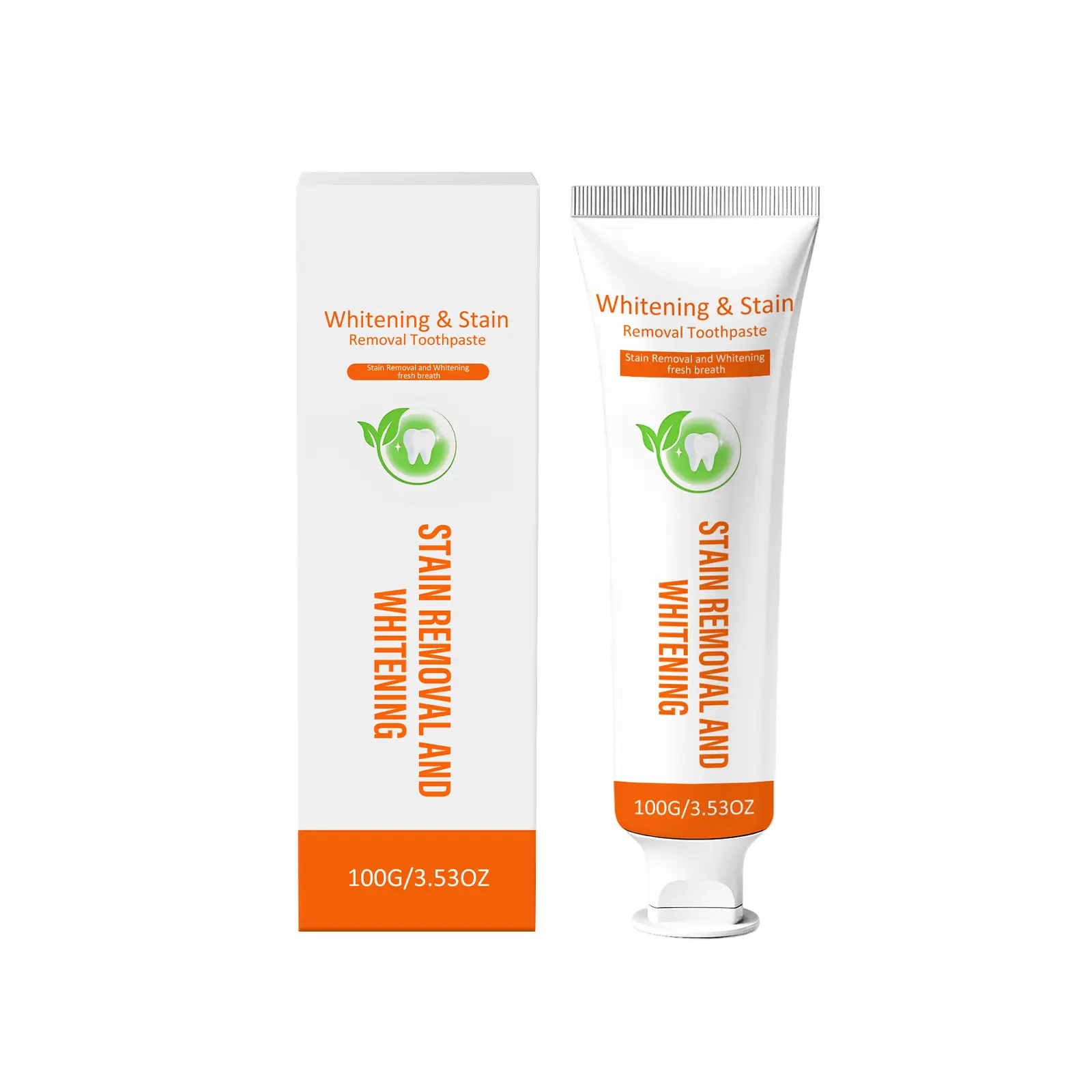 ZDFQ Gentle Cleansing Toothpaste - Whitening Stain Remover, Fresh Breath, Oral Care for Clean Shiny Teeth