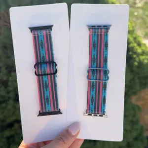 RETRO RODEO Adjustable Handmade Elastic Watch Band for Stylish and Convenient Wear - No Warranty - Sizing Guide Available