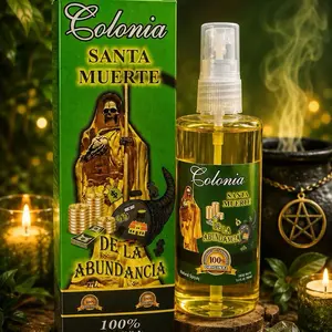 Santa Muerte Colonia de la Abundancia | Spray Aromático Espiritual 3.3 oz