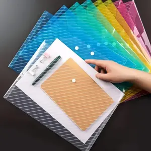 Set of 10 Expandable Accordion File Folders, Assorted Mixed Colors – Collapsible Document Organizer with Elastic Closure, Durable Letter-Size Paperwork Storage Pockets, Portable Folder Wallet for Home, Office, School, and Travel Supplies
