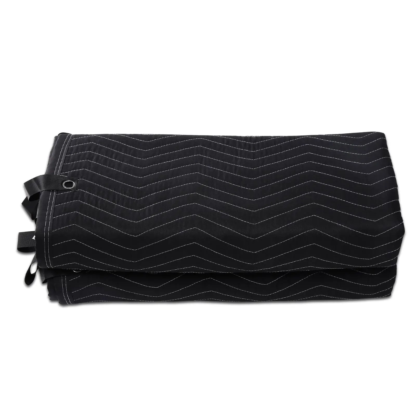 VEVOR Sound Dampening Blanket, 96" x 80", Extra Large Studio Grommeted Soundproof Blanket with Grommets, Light Blocker for Door Acoustic Noise Blocking Blanket Studio Sound Absorption Sheet, Black
