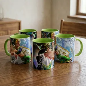 JoJo "Stone Free" Original Artwork Mug, 11oz Ceramic Coffee Cup, Anime Gift for Fans, Unique Desk Decor Manga Merch