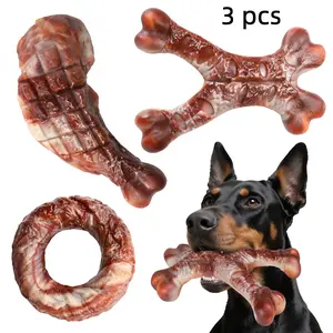 3 Pack Tough Dog Chew Toys Chew Stick, Durable Design for Medium Large Breeds, Perfect for Training & Playtime, Ideal Gift for Pet Owners