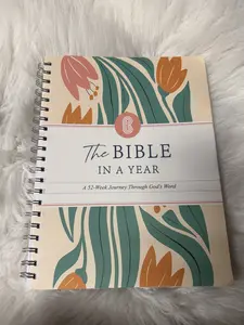 The Bible in a Year – 52-Week Guided Bible Study Journal
