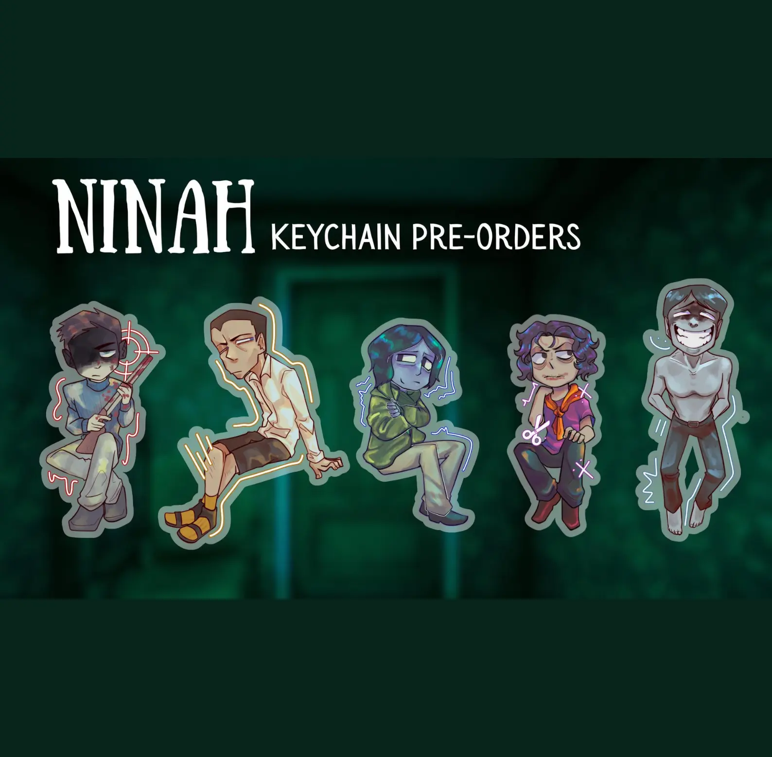 No I'm Not A Human Keychain, Cute Keyring Acrylic, Perfect Gift for Fans, Collectible Character Charms, Backpack & Bag Accessories