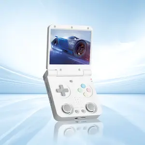 MIYOO Flip V2 Handheld Game Players 3.5'' IPS Screen Linux System Onion OS Video Game Consoles Free Storage Bag Gamer Gift Gaming game  stick