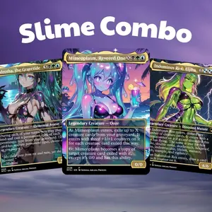 Proxy 100+ Cards – Slime Combo - Mimeoplasm, Revered One Slimey Ooze Combo Swarm Deck | Sultai Slime Against Humanity Theft & Infinite Token Fantasy Deck for Card Players