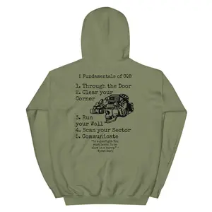 Specter of CQB Hoodie Soft Athletic Menswear Polyester Sweaters military uniform tactical