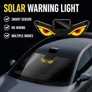 Car Rear Window Dynamic LED Display - VampireDevil Eye Emoji Panel, Auto Decorative Light cars accessories auto accessories car essentials car decoration car decor