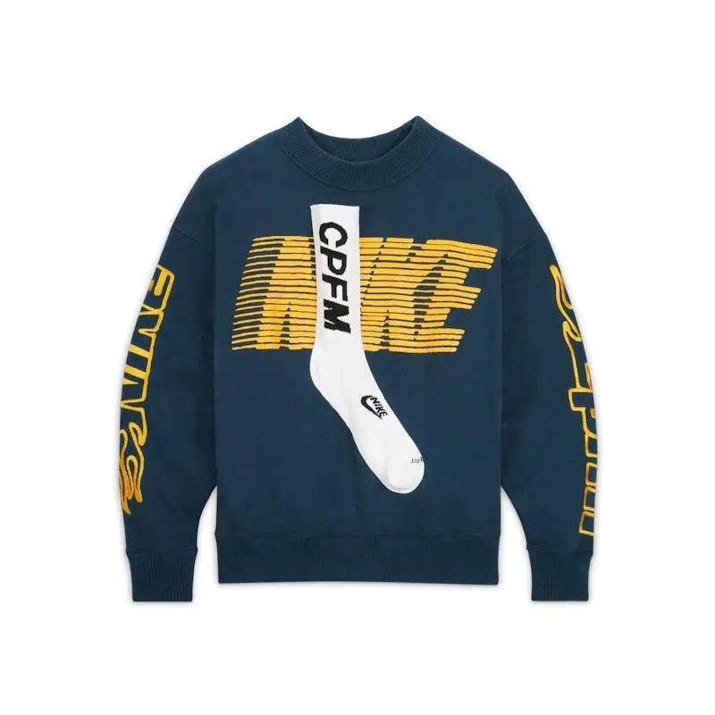 Nike x Cactus Plant Flea Market Socks Fleece Crewneck Sweatshirt Dark Green (men) by StockX