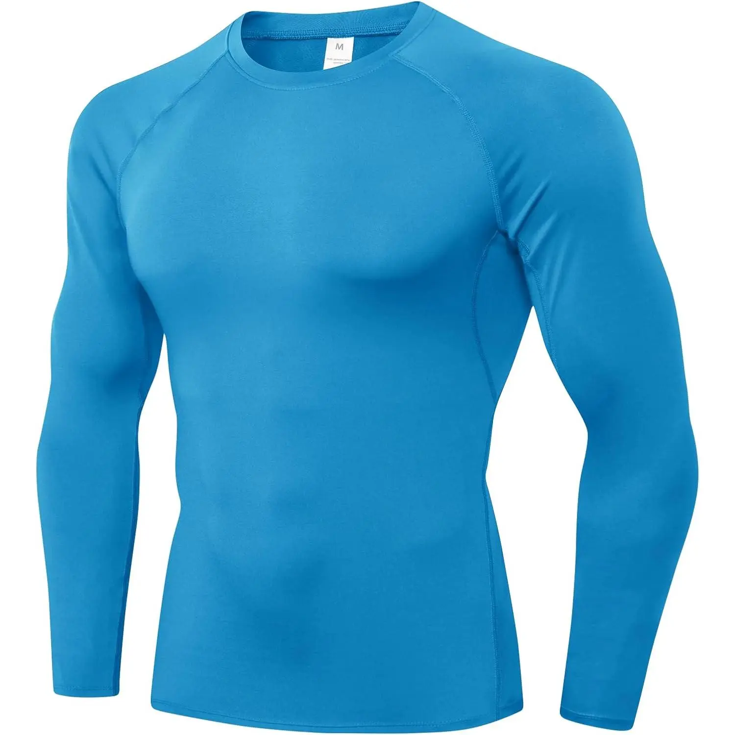 Men's Long Sleeve Compression Shirts (1 or 3 Pack) - Cool Dry Sports Baselayer Undershirts for Gym, Running, Fitness for Everyone, Sporty Chic, Active Sports T-Shirt
