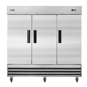 82 in. Three-Door Reach-In Freezer 72 cu ft. RIF-3D-SS