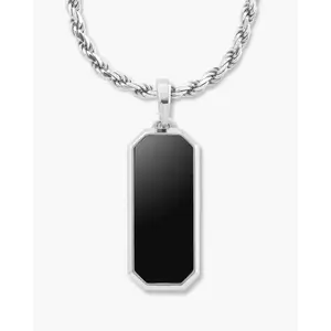 JAXXON Onyx Beverly Pendant Silver - Pendant Only