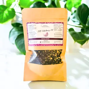 DIY Elderberry Syrup Kit | Elderberries + Rosehips + Ginger + Cinnamon + Cloves (Makes 16–24 oz)